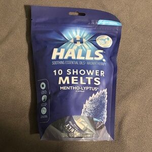Halls Shower Melts